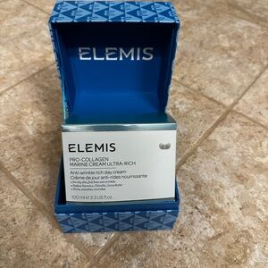 LARGE ELEMIS Pro-Collagen Marine Cream Ultra-Rich in Blue and Silver - NIB